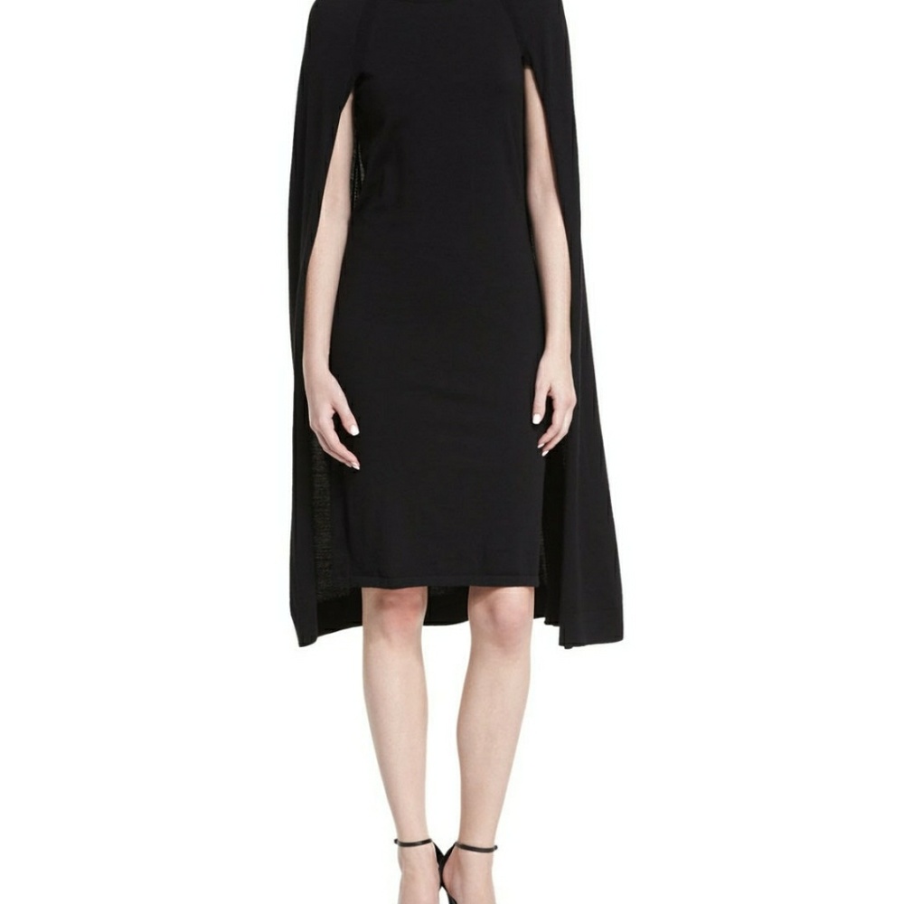 Fashion to figure Black Women Dresses Cape.